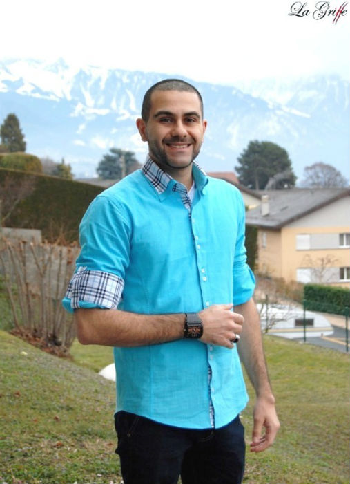 Chemise Turquoise La Griffe