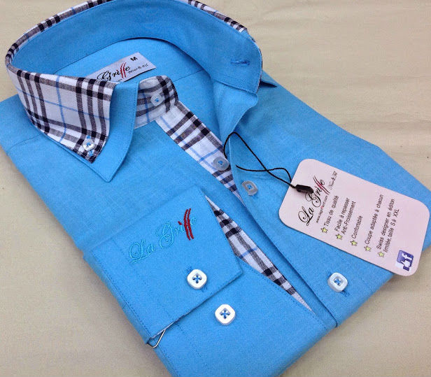 Chemise Turquoise La Griffe
