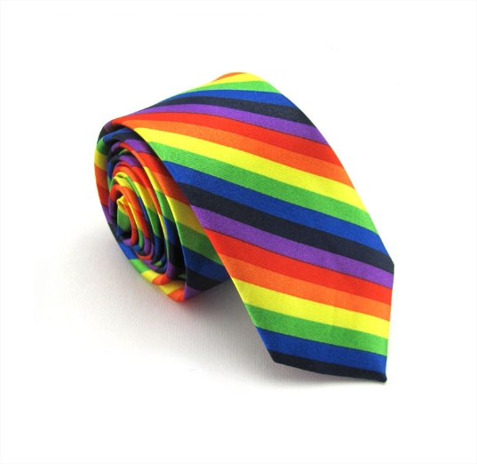 Cravate multicolore