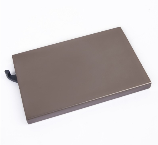 Porte carte avec système de levier couleur bronze